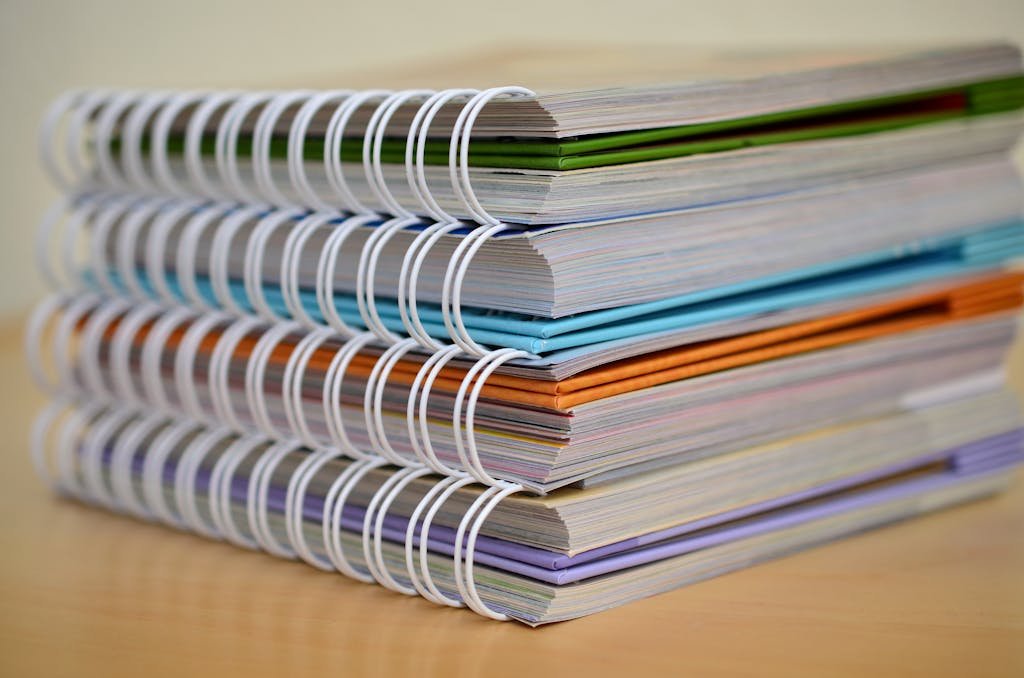 Notebook and Charts